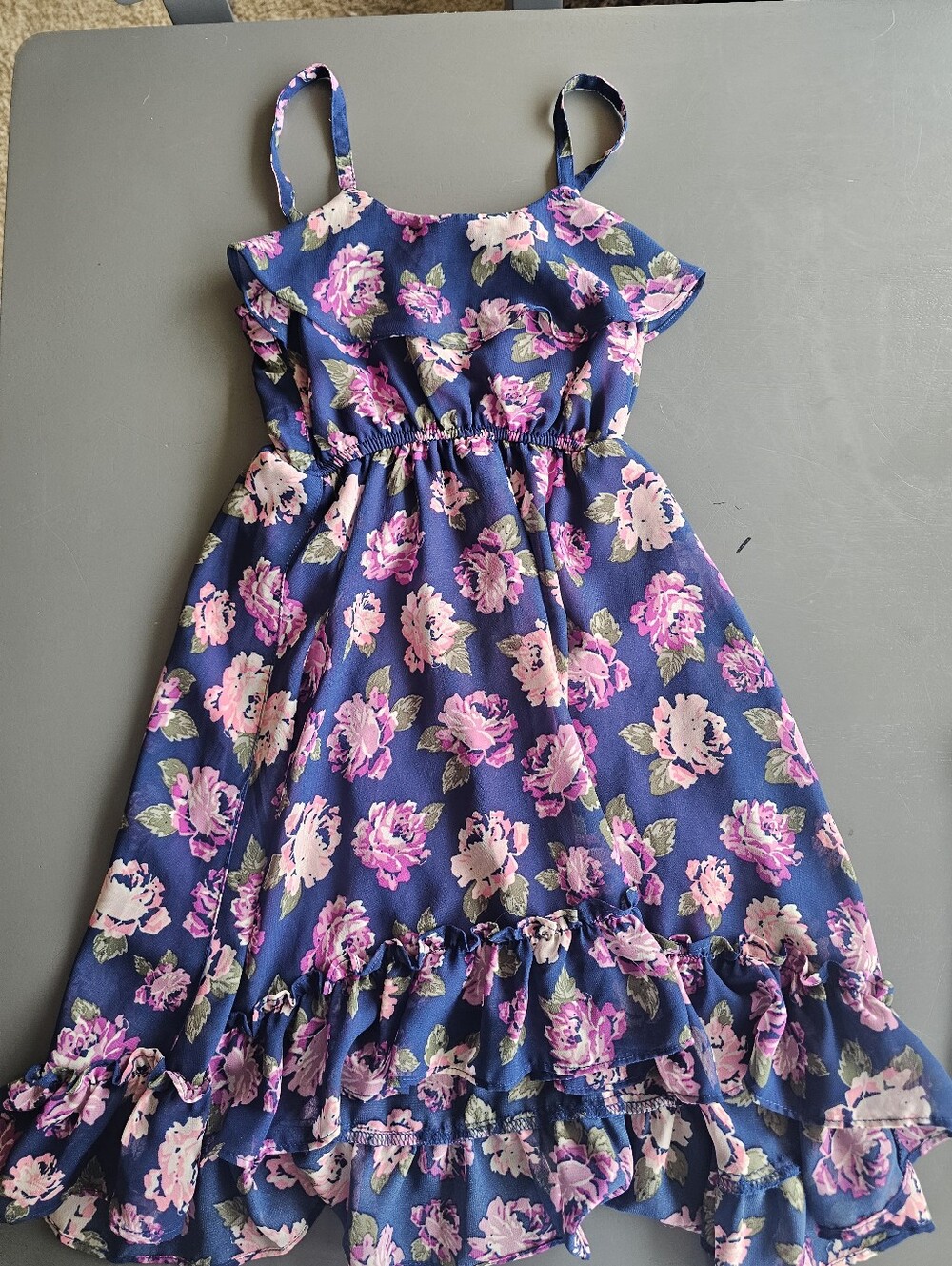 Girls Childeens Place Hi Lo Style Summer Dress Sz 4/5